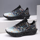 📢📢50% KORTING !! ⏰Casual sneakers met glow-in-the-dark-spetterprint