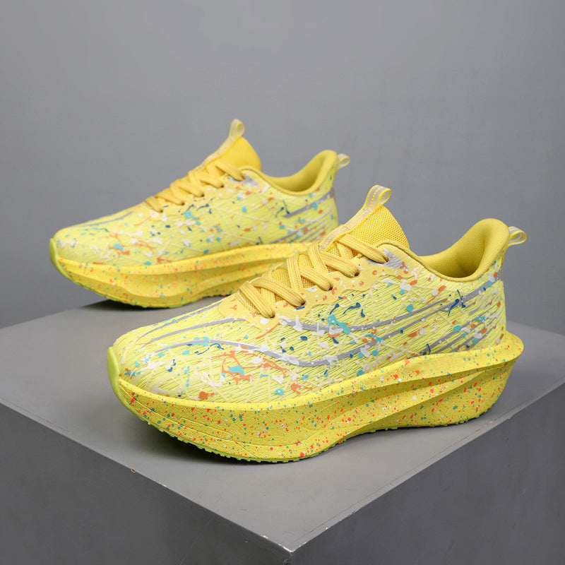 📢📢50% KORTING !! ⏰Casual sneakers met glow-in-the-dark-spetterprint