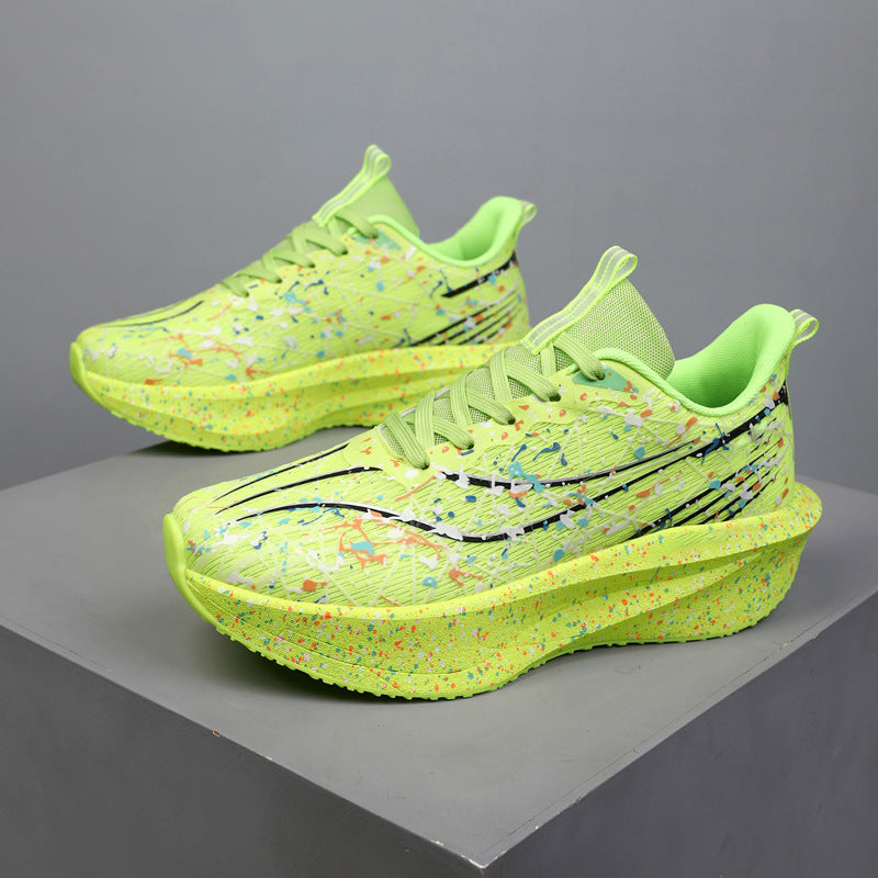 📢📢50% KORTING !! ⏰Casual sneakers met glow-in-the-dark-spetterprint