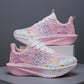 📢📢50% KORTING !! ⏰Casual sneakers met glow-in-the-dark-spetterprint