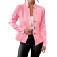 ✨Dames getextureerde blazer met knopen