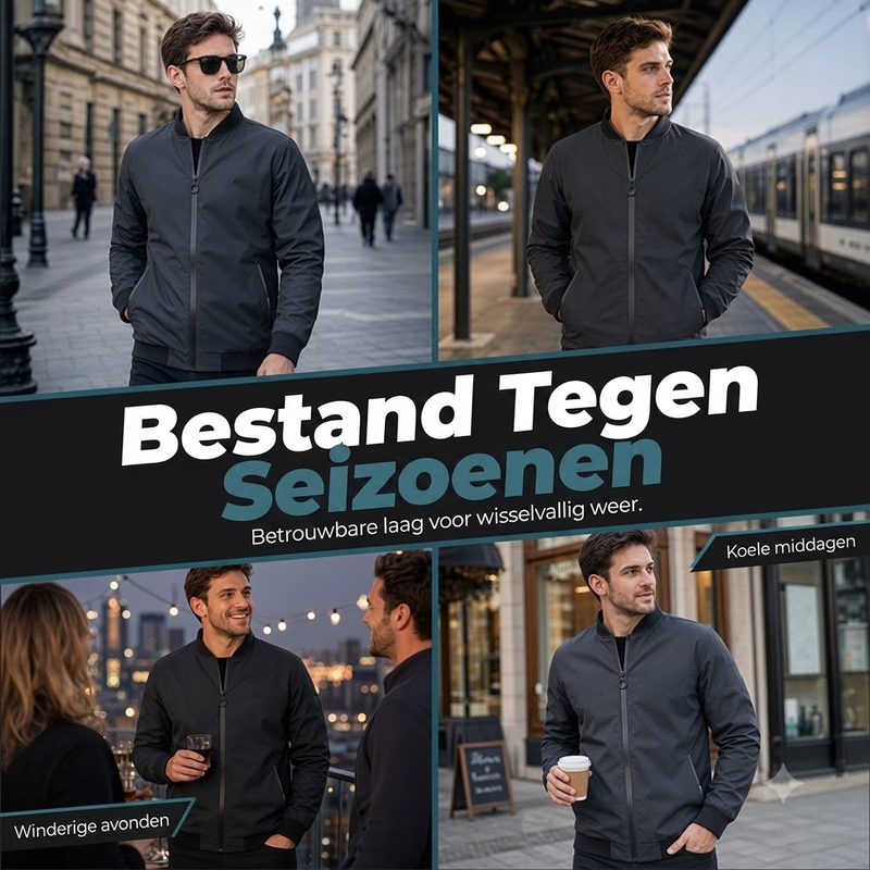 😍Klassieke casual bomberjack voor heren