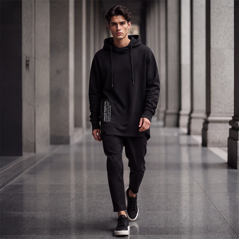 🔥 Nieuw & Trendy ✨ Heren Casual Losvallende Hoodie 🧥 Zachte Comfort, Relaxte Pasvorm & Dagelijkse Stijl