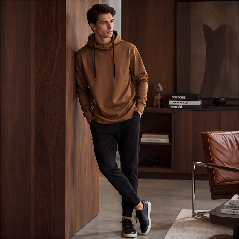 🔥 Nieuw & Trendy ✨ Heren Casual Losvallende Hoodie 🧥 Zachte Comfort, Relaxte Pasvorm & Dagelijkse Stijl
