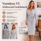 🌸 Nieuwe Collectie ✨ Dames Gebreide Geribde Overslagjurk met V-Hals 👗 Elegante Pasvorm, Zachte Comfort & Vrouwelijke Uitstraling