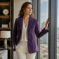 💎 Exclusieve Deal ✨ Dames Suède Blazer 🧥 Luxe Uitstraling, Zachte Textuur & Elegante Pasvorm