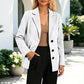 💎 Exclusieve Deal ✨ Dames Suède Blazer 🧥 Luxe Uitstraling, Zachte Textuur & Elegante Pasvorm