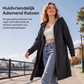 🔥 Tijdelijke Korting ✨ Dames Halflange Hoodiejas met Rits & Zakken 🧥 Comfortabele Pasvorm, Warme Laag & Casual Elegante Look