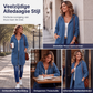 🔥 Tijdelijke Korting ✨ Dames Halflange Hoodiejas met Rits & Zakken 🧥 Comfortabele Pasvorm, Warme Laag & Casual Elegante Look