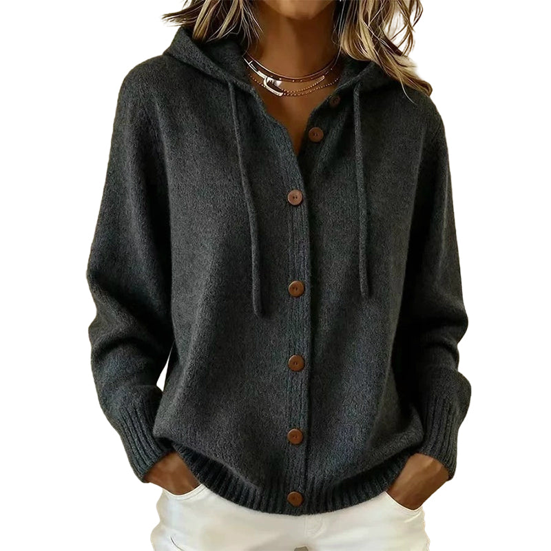 🌸 Nieuwe Collectie ✨ Dames Gebreid Vest met Capuchon 🧥 Zachte Warmte, Comfortabele Pasvorm & Casual Elegante Stijl