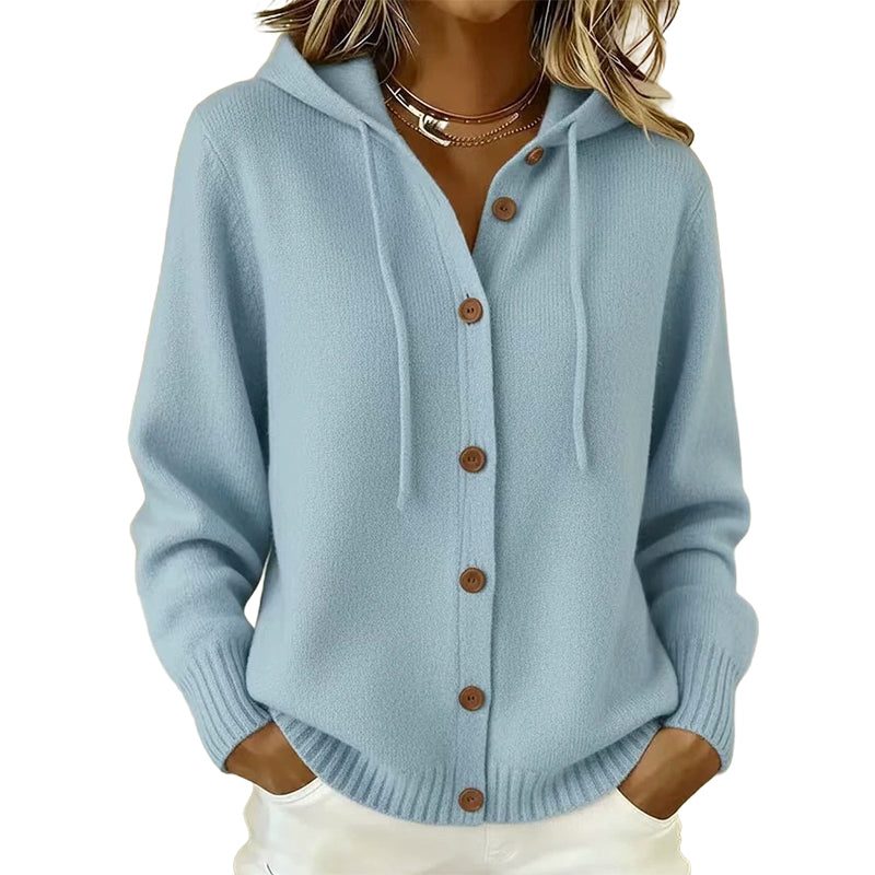 🌸 Nieuwe Collectie ✨ Dames Gebreid Vest met Capuchon 🧥 Zachte Warmte, Comfortabele Pasvorm & Casual Elegante Stijl