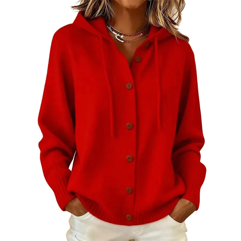 🌸 Nieuwe Collectie ✨ Dames Gebreid Vest met Capuchon 🧥 Zachte Warmte, Comfortabele Pasvorm & Casual Elegante Stijl