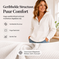✨🧥Casuele Geribbelde Gebreide Half-Ritshoodie voor Vrouwen🔥Limited aanbieding