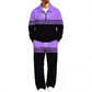 🔥Gratis verzending✈️Trainingspak voor heren: sweater met halve rits en print, en broek