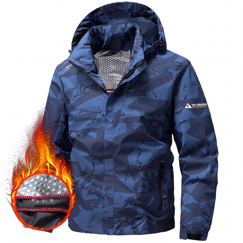 🔥Gratis verzending✈️Winddichte camouflage jack met capuchon voor heren