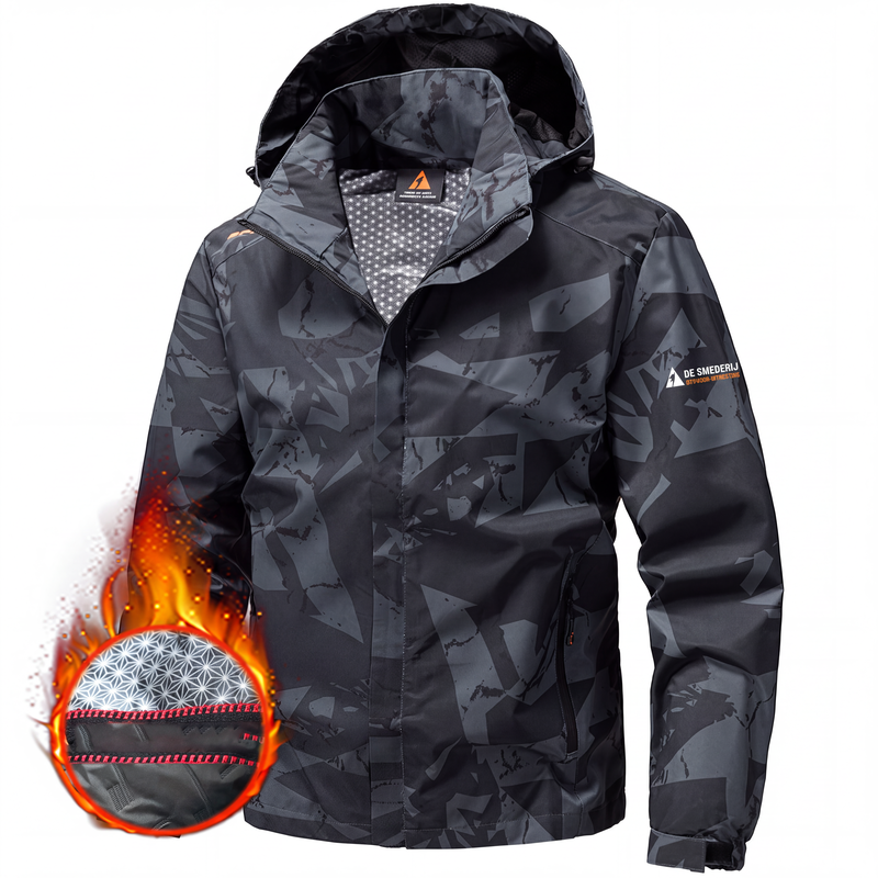 🔥Gratis verzending✈️Winddichte camouflage jack met capuchon voor heren