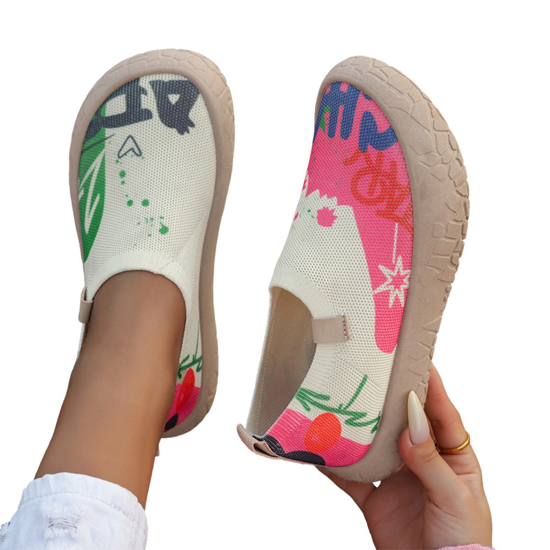 Lichtgewicht modieuze wandelschoenen voor dames