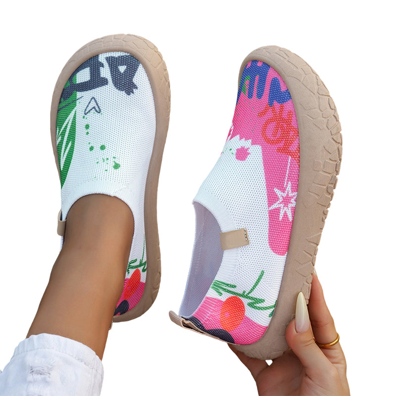 Lichtgewicht modieuze wandelschoenen voor dames