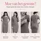 Dames midi-jurk met geplooide details en 3D-rozen