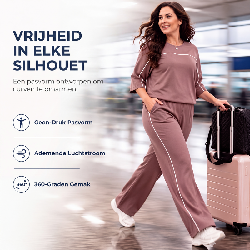 🔥Gratis verzending✈️Casuele set met korte mouwen voor dames, bestaande uit een top en een broek