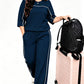 🔥Gratis verzending✈️Casuele set met korte mouwen voor dames, bestaande uit een top en een broek