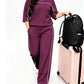 🔥Gratis verzending✈️Casuele set met korte mouwen voor dames, bestaande uit een top en een broek