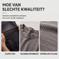 Sweatshirt met ronde hals en dambordprint voor heren