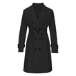 🔥Gratis verzending✈️Dames casual double-breasted trenchcoat