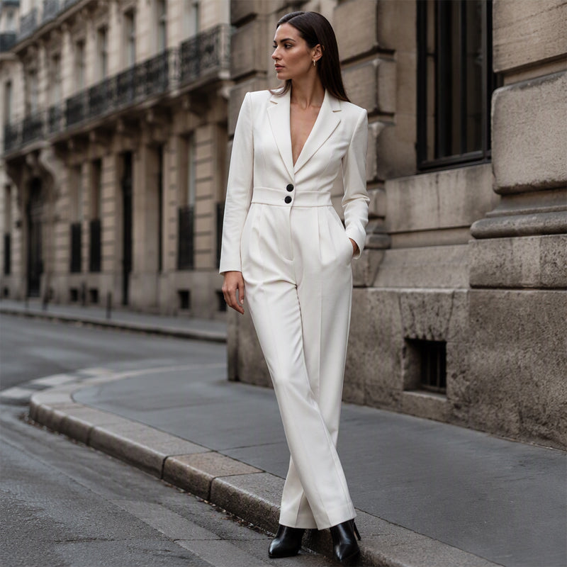 🔥Gratis verzending✈️Elegante blazerjumpsuit voor dames