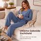 2-delige loungebroek en top set voor dames casual