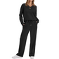 2-delige loungebroek en top set voor dames casual