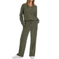 2-delige loungebroek en top set voor dames casual