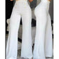 🔥 Tijdelijke Aanbieding ✨ Dames Elastische Wijde Pijpen Broek 👖 Flatterende Pasvorm, Ultiem Comfort & Elegante Look