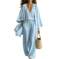 Driedelige set voor dames: vest, hemdtop en broek