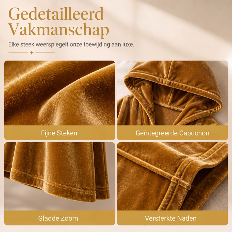🧥💥Casueel fluwelen capvest voor dames🔥 Limited aanbieding