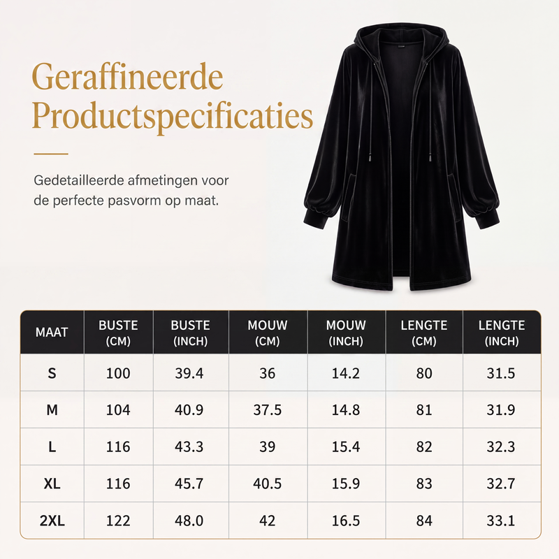 🧥💥Casueel fluwelen capvest voor dames🔥 Limited aanbieding