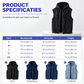 🔥Gratis verzending✈️Casual spijkerbodywarmer met capuchon voor dames