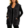 🔥Gratis verzending✈️Casual spijkerbodywarmer met capuchon voor dames