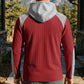 🔥 Tijdelijke Aanbieding ✨ Heren Gebreide Hoodie met Kleurenblokpatroon 🧥 Trendy Design, Zachte Textuur & Comfortabele Pasvorm