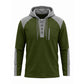 🔥 Tijdelijke Aanbieding ✨ Heren Gebreide Hoodie met Kleurenblokpatroon 🧥 Trendy Design, Zachte Textuur & Comfortabele Pasvorm