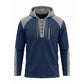 🔥 Tijdelijke Aanbieding ✨ Heren Gebreide Hoodie met Kleurenblokpatroon 🧥 Trendy Design, Zachte Textuur & Comfortabele Pasvorm
