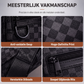 🔥 Tijdelijke Aanbieding ✨ Heren Vierkante Crossbodytas van PU-Leer 👜 Stijlvol Design, Praktische Opbergruimte & Comfortabel Draaggemak