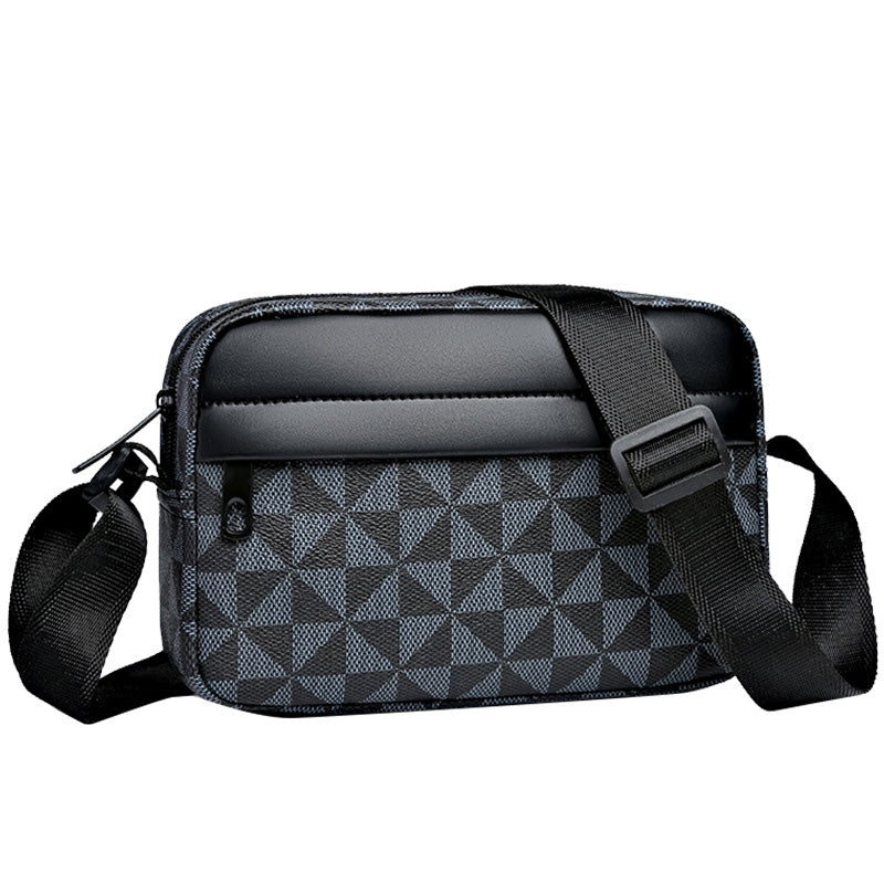 🔥 Tijdelijke Aanbieding ✨ Heren Vierkante Crossbodytas van PU-Leer 👜 Stijlvol Design, Praktische Opbergruimte & Comfortabel Draaggemak