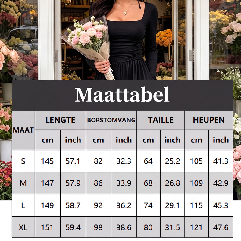 🔥 Tijdelijke Aanbieding ✨ Dames Casual Jumpsuit met Vierkante Hals & Wijde Pijpen 👗 Elegante Look, Comfortabele Pasvorm & Trendy Stijl