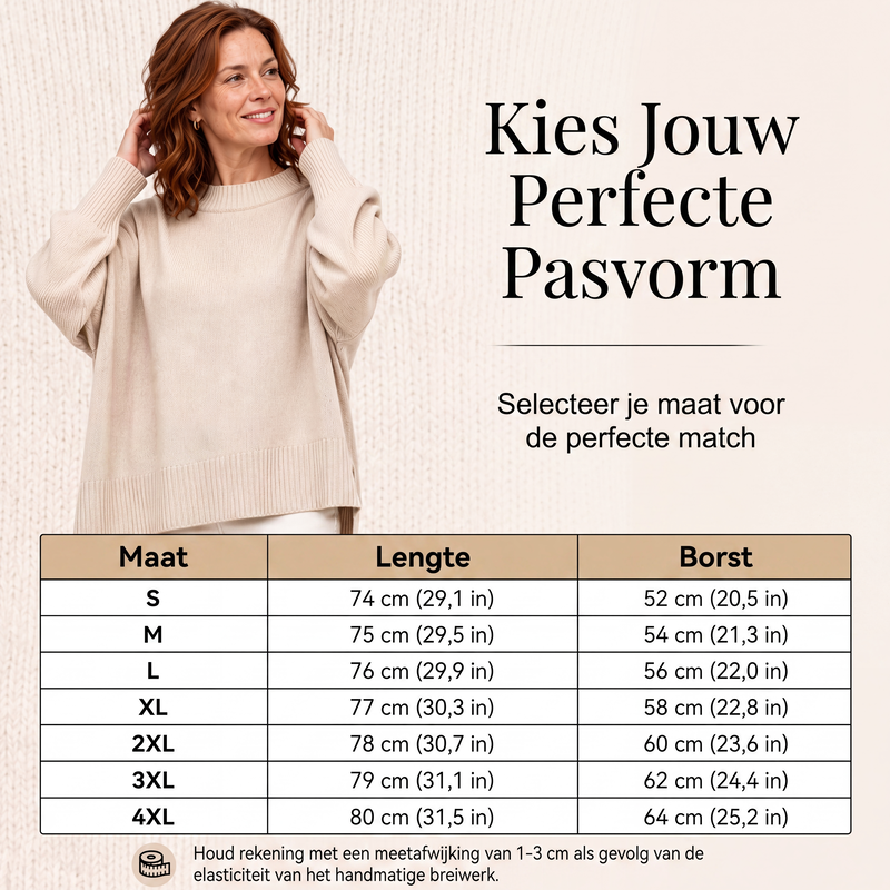 😍Trui voor dames in grote maten, ronde hals, pullover