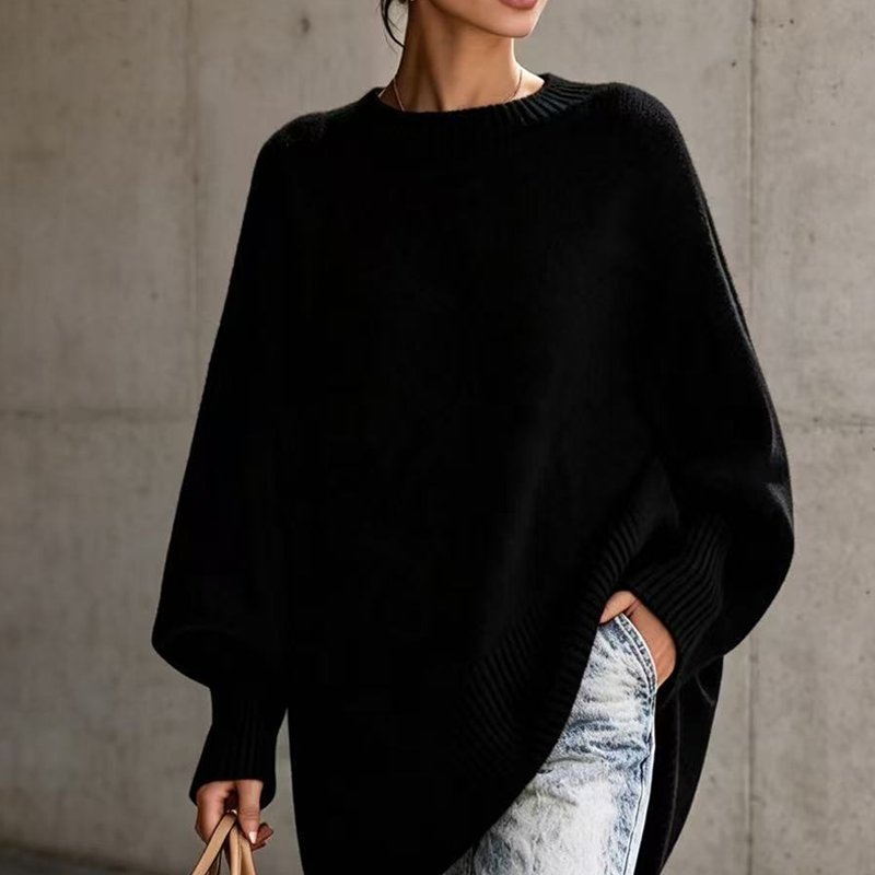 😍Trui voor dames in grote maten, ronde hals, pullover