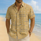 🔥 Tijdelijke Aanbieding ✨ Heren Relaxed Fit Overhemd 👔 Zomerse Stijl, Comfortabele Pasvorm & Verkrijgbaar S–5XL ☀️
