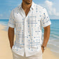 🔥 Tijdelijke Aanbieding ✨ Heren Relaxed Fit Overhemd 👔 Zomerse Stijl, Comfortabele Pasvorm & Verkrijgbaar S–5XL ☀️