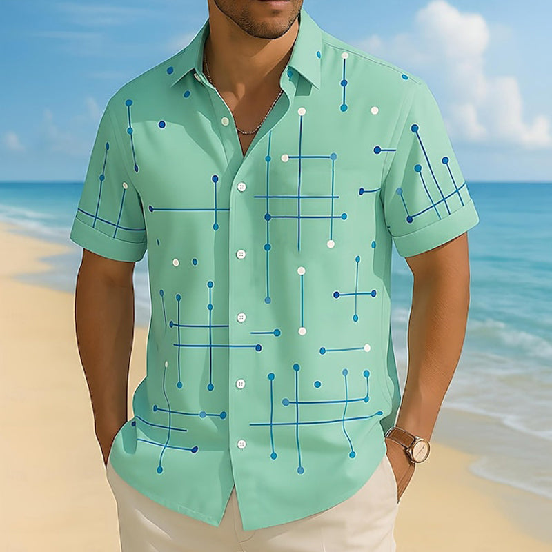 🔥 Tijdelijke Aanbieding ✨ Heren Relaxed Fit Overhemd 👔 Zomerse Stijl, Comfortabele Pasvorm & Verkrijgbaar S–5XL ☀️