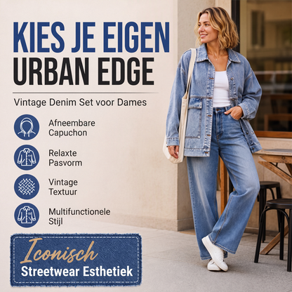 🔥Gratis verzending✈️Klassieke oversized denimjack voor dames